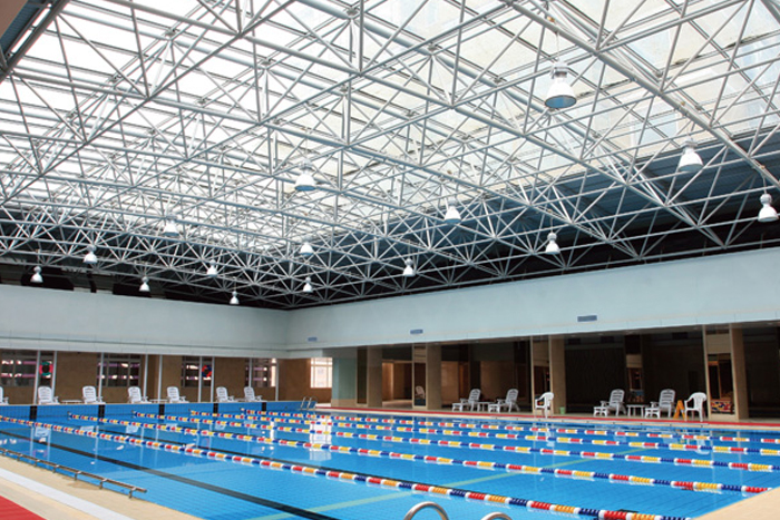 Swimming hall of shenyang institute of physical education
